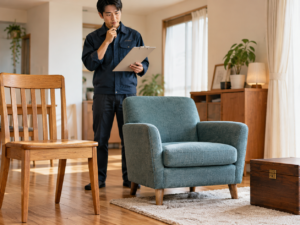 残したい家具、静かな見定めのイメージ