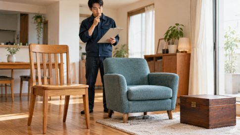 残したい家具、静かな見定めのイメージ