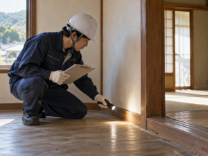 解体前の室内調査のイメージ